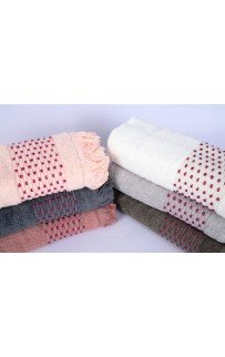 Полотенце Карвен "ELSA" 50*90 6шт.махра Н 3121.