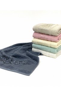 Полотенца Kарвен "PERA SOFT" 70*140 1шт махра H2190 (V-2)