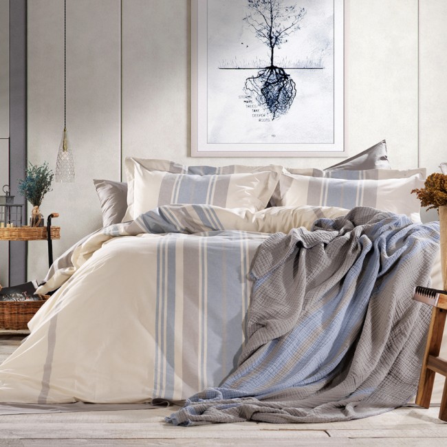 Комплект Zebra "MOLY "7пр. пике евро PT 333 v2 серый /индиго (Акция)