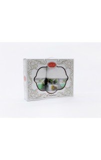 Набор полотенец Карвен " Женский" махра с печатью 50*90/70*140 HS 1537