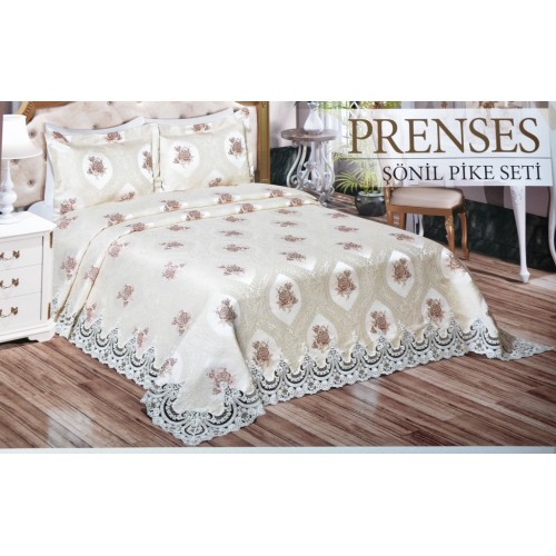 Покрывало " PRENSES" c наволочками евро Y 697