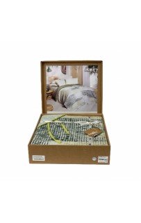 Летний комплект Sarev пике 1.5 спальн. 3пр.хлопок РТ 336 MORLA v2/Yesil