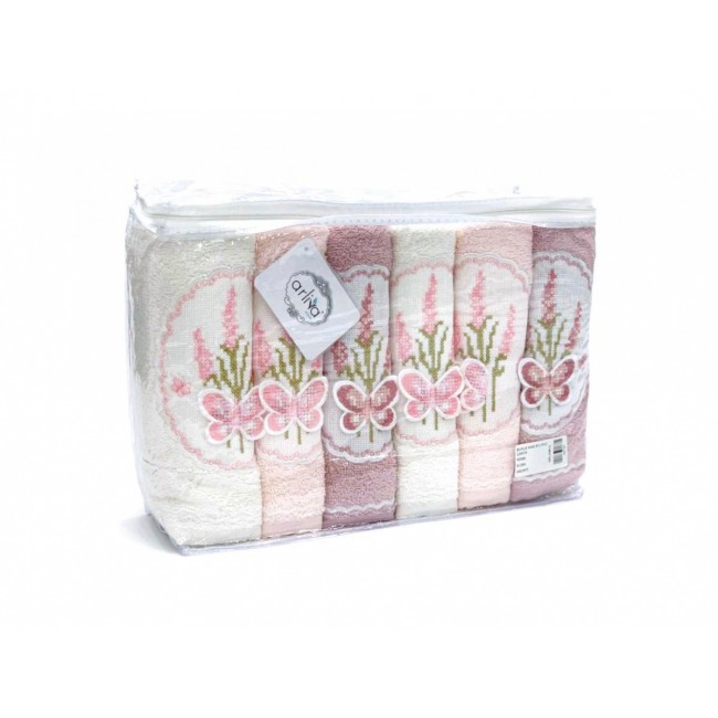 Полотенце Карвен Vip Cotton" Elisa " 3 D 70*140 1шт. махра Н 3194