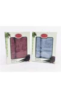 Набор полотенец Карвен бамбук 35*76/70*120 HS 1542 (Акция)