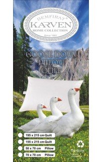 Подушка Карвен GOOSE DOWN (Пуховое 10%) 50*70 1шт. Е 926