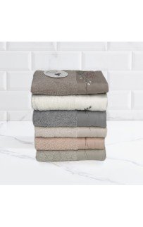 Полотенеце Карвен 70*140 1шт.махра с вышивкой H 7001 SOGUT (Акция)