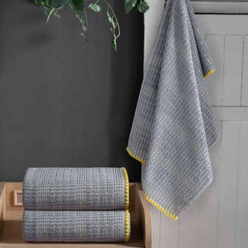 Полотенце Sarev 50*90 1шт. махра Н 1047 OMEN v1/Gri