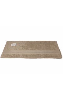 Полотенце Kарвен "PETEK BORDUR DUZ "Luх Cotton 70*140 1шт махра H 5160 bej 2