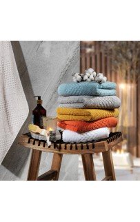 Полотенце Zebra casa "VENTO" 50*90 1шт. махра Н 1007 белый