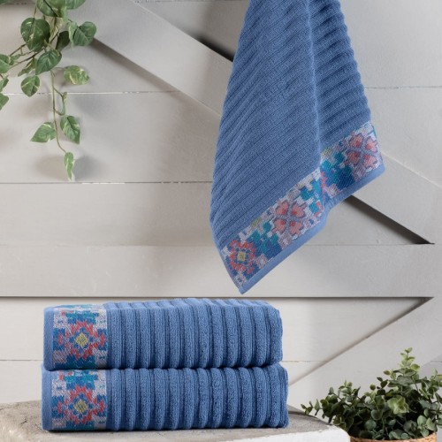 Полотенце Sarev CARDINAL 50*90 1шт. махра Н1043 v1/MAVI