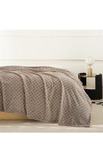 Плед Karven фланель 1,5 спальн. PL 013 JACQAURD v7/Coffee Плед Karven фланель 1,5 спальн. PL 013 JACQAURD v7/Coffee