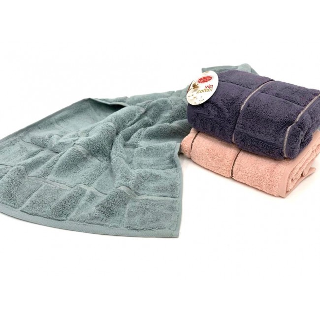 Набор полотенец Карвен Micro Cotton Premium "KARE-2" 90*150 3шт. махра НS 974