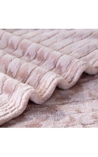 Плед Karven фланель евро PL 014 JACQAURD v1/Powder