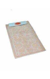 Набор ковриков для ванной Карвен TAS KV 427 pudra/пудра Набор ковриков для ванной Карвен TAS KV 427 pudra/пудра