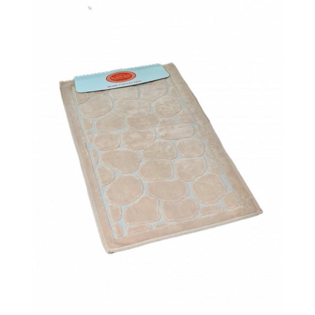 Набор ковриков для ванной Карвен TAS KV 427 pudra/пудра Набор ковриков для ванной Карвен TAS KV 427 pudra/пудра