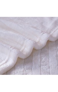 Плед Karven фланель евро PL 006 SOLID JACQAURD v6/Cream. Плед Karven фланель евро PL 006 SOLID JACQAURD v6/Cream.