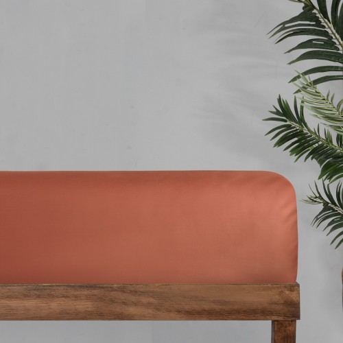 Простынь SAREV (300 tc) 1,5 спальн. сатин 220*280 см P 980 MONOCHROME v11/Garnet