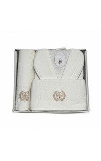 Халат Karven ELIT"CELENK" мужской c полотенцами махра 50*90/70*140 В 1120 krem/кремовый Халат Karven ELIT"CELENK" мужской c полотенцами махра 50*90/70*140 В 1120 krem/кремовый