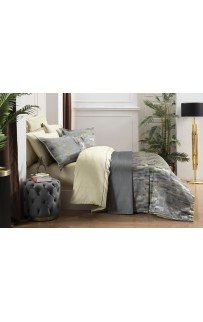 Комплект SAREV "CALVIN" (покрывало +постельное белье) евро Y 881 v2 Sari/желтый