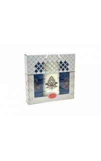 Полотенце в коробке Карвен " Delikli/Henna" махра 50*90(2)/70*140 HS 1556