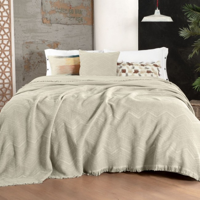 Покрывало SAREV MOSS евро Y 964 v1/Bej Покрывало SAREV MOSS евро Y 964 v1/Bej