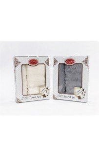 Набор полотенец Карвен " Vip Cotton" 35*76/70*120 HS 1541 (Акция)