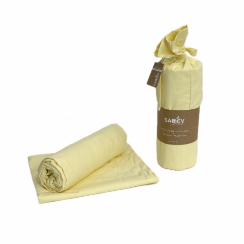 Простынь SAREV на резинке + наволочки Ранфорс 200*200+35см/50*70(2) P953 SARI/V73.