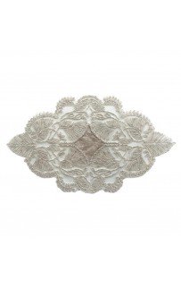 Салфетка Карвен 45*30 велюр с кружевом М836/1723 G03 крем