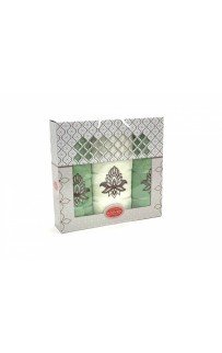 Полотенце в коробке Карвен " Delikli/Henna" махра 50*90(2)/70*140 HS 1556