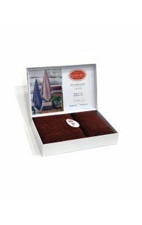 Набор полотенец Карвен " STORE" махра 50*90/70*140 HS 1681v6 bordo/бордовый (Акция)