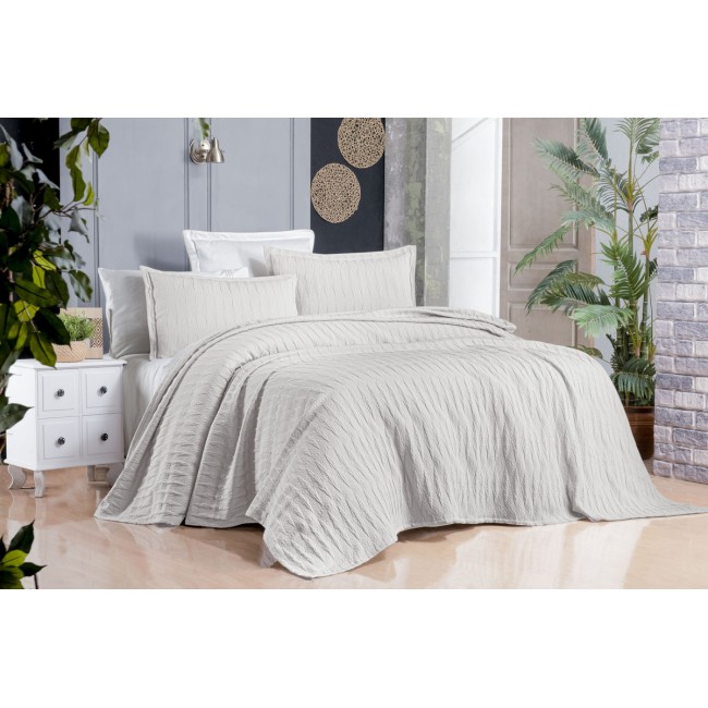 Комплект SAREV "DORIS"(покрывало +наволочка) 1.5 спальн 2 предмета Y 878 v2 bej/бежевый Комплект SAREV "DORIS"(покрывало +наволочка) 1.5 спальн 2 предмета Y 878 v2 bej/бежевый