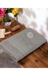 Полотенце Kарвен "PETEK BORDUR DUZ "Luх Cotton 50*90 1шт махра H 5159 acik gri