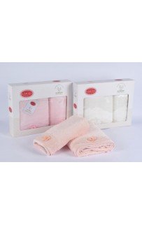 Набор полотенец Карвен "AFRODITА" бамбук 50*90/70*140 HS 1440 (Акция)