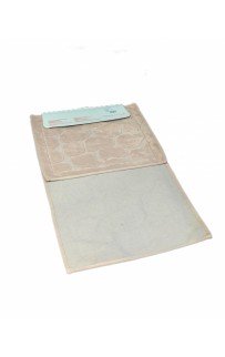 Набор ковриков для ванной Карвен TAS KV 427 pudra/пудра Набор ковриков для ванной Карвен TAS KV 427 pudra/пудра