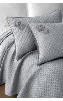 Комплект SAREV "BELIS" (покрывало летнее +наволочка) 1.5 сп 2 пр (170*230/50*70) Y 862v2 gri/серый.