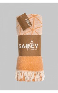 Полотенце Sarev "RAISA" пляжное 90*160 1шт. пештемаль Н 1004 v5/Oranj Полотенце Sarev "RAISA" пляжное 90*160 1шт. пештемаль Н 1004 v5/Oranj