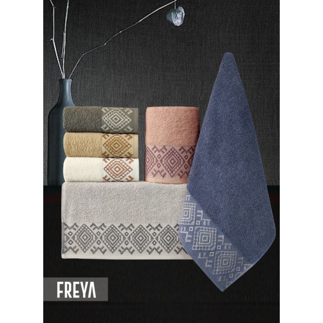 Кухонный набор полотенец  Карвен "FREYA" махра 30*50 6 шт. HM 689 (V-19)