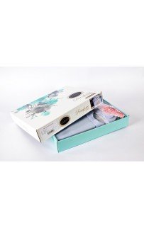 Постельное белье "Карвен" ранфорс евро (Neron kahve)