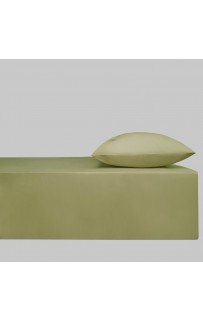 Простынь Sarev на резинке+1 наволочка "NEW SLOW CITY" 1.5 сп fancy dream 100*200+40см P982 v10/ Yesil