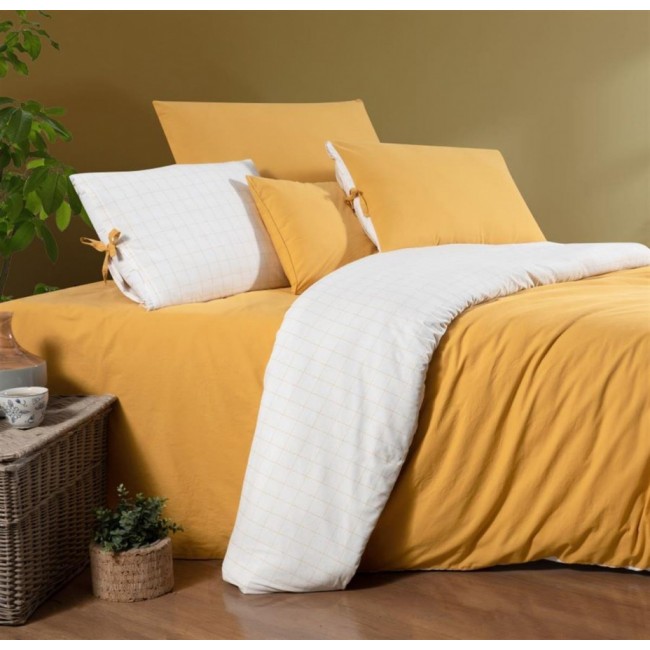 Постельное белье "Sarev Bazaar" ранфорс в сумке 1.5 спальное N306 LUKA v2 Sari (Акция)