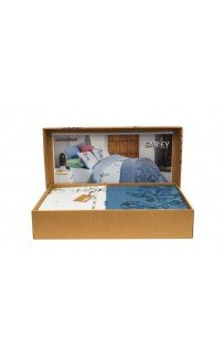 Летний комплект Sarev пике 1.5 спальн. РТ 346 EVA MIA v2/Mavi