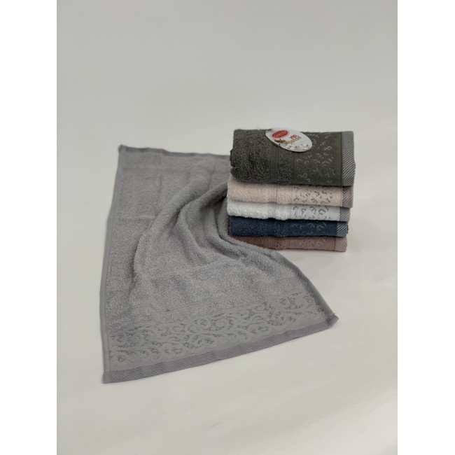 Кухонный набор полотенец  Карвен "DANTE" махра 30*50 6 шт. HM 689 (V-12)