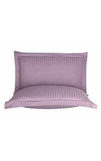 Наволочки Karven Stripe Satin 50*70 (+5см) 2 шт murdum/лиловый