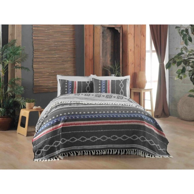 Комплект SAREV (покрывало+наволочка) 1.5 сп 2 пр (160*240/50*70) Y 874 RASO 1,5.S?YAH/V2