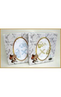 Полотенце "Крещение" махра 100*100 1шт. в кор. Н 1557 (Акция)