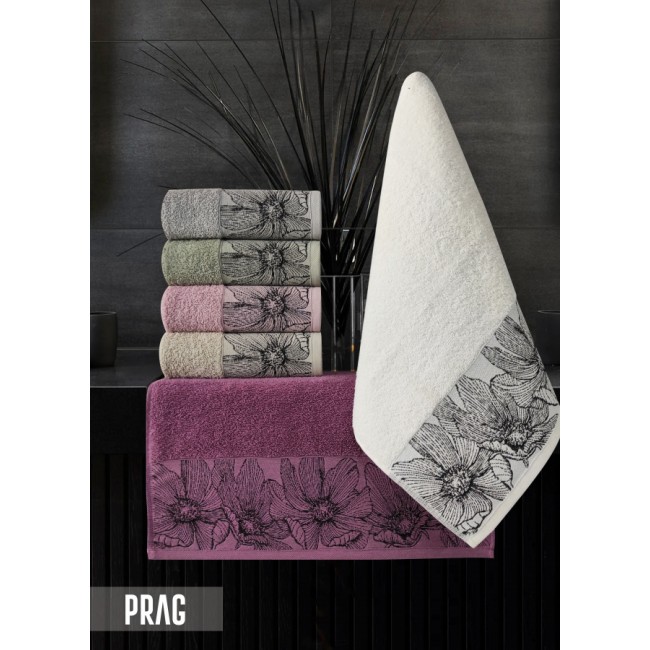 Кухонный набор полотенец  Карвен "PRAG" махра 30*50 6 шт. HM 689 (V-22)