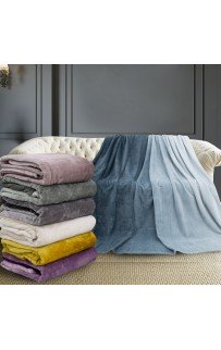 Плед Karven фланель евро PL 010 PRINT JACQAURD v6/Purple Плед Karven фланель евро PL 010 PRINT JACQAURD v6/Purple