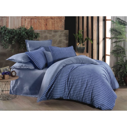 Постельное белье SAREV SANDRO Фланель евро.MAVI/v3