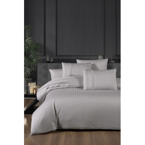 Постельное белье "Карвен" сатин евро New Trend Raindrops