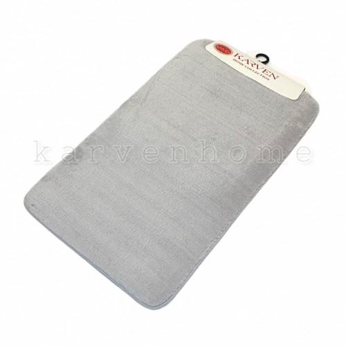 KV 415 Набор ковриков для ванной Карвен POST DOKUMA SACAKLI/мех KV 415 gri/серый